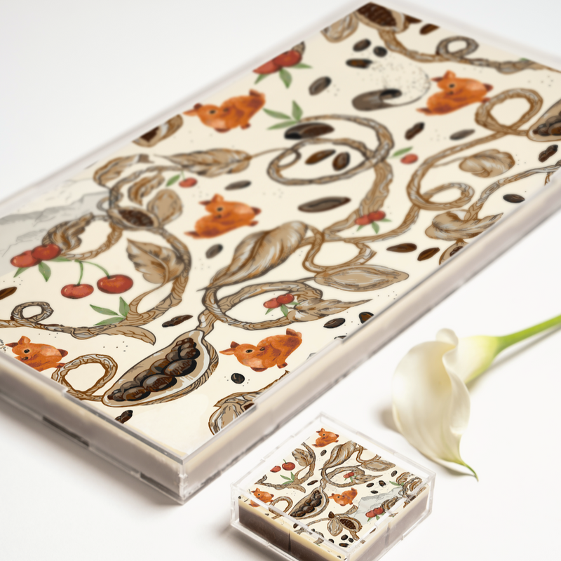 Big mosaic tray + mini mosaic box